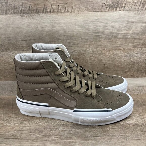 VANS Sk8-Hi Rearrange Tonal Kangaroo Canvas Sneakers Shoes Mens 8 Womens 9.5 NEW - Picture 2 of 9